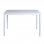 Bureau Estrum 120x60cm Blanc Structure Acier Bois Naturel