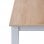 Bureau Estrum 120x60cm Bois Structure Acier Blanc