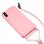 Cool Funda Rosa con Cordón Liso para iPhone XS Max