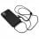 Cool Funda Negra con Cordón Liso para iPhone 11 Pro Max