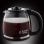 Russell Hobbs Colors Plus+ Rouge Flamme Cafetière Drip Noir/Rouge