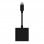 AISENS A109-0345 Videokabel-Adapter 0,15 m DisplayPort USB Typ-C Schwarz
