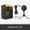 Blue Microphones Snowball Micrófono USB Negro con Dos Patrones de Captación Versátiles
