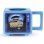 Pyramid Retro TV Taza Térmica Regreso al Futuro