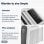 DeLonghi DNS65 Deshumidificador 2.8L
