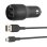 Chargeur Voiture Belkin BoostCharge Double USB-A 24 W Noir Compact