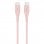Belkin Boost Charge Cable de Carga Rápida USB-C a USB-C con Correa 1.2m Rosa