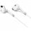 Mooov Auriculares In Ear Lightning MFI Brancos