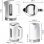 Duronic EK30 WE Hervidor de Agua 1.5L 3000W Blanco
