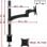Duronic DM451X2 Soporte de Mesa Monitor 15"-27" VESA 100x100 Máx 8kg