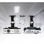 Duronic PB01XB Soporte para Proyector Techo/Pared Máx 10kg