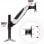 Duronic DM651x1 Soporte de Mesa Monitor 13"-27" VESA 100x100 Máx 8kg