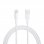 Nueboo Cable Certificado USB-C a Lightning 1m Blanco