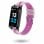 Watchuu Kidband Pulsera de Actividad Infantil Rosa