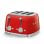 Smeg TSF03RDEU Torradeira 4 Fatias 2000W Vermelha