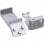 8Bitdo Smartphone Clip Gris pour SN30 Pro