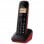 Panasonic KX-TGB610JTR telefono Telefono analogico/DECT Identificatore di chiamata Nero, Rosso