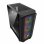 Nfortec Krater Mini Cristal Templado USB 3.0 ARGB Negro
