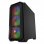 Nfortec Krater Mini Cristal Templado USB 3.0 ARGB Negro