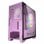 Nfortec Krater Mini Cristal Templado USB 3.0 ARGB Edición Limitada Rosa Pastel