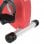 HomCom Bicicleta Estática Plegable Roja