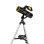 Bresser Optics 9012000 télescope Réflecteur 117x Noir, Argent, Jaune