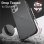 Raptic Funda Clear Negra para Apple iPhone 12 Mini