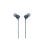 Auriculares JBL TUNE110 com fio Jack 3.5mm Intra-auriculares com Microfone Azul