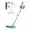 Cecotec RockStar 200 Vital ErgoFlex Aspirador Escoba con Motor Digital 330W