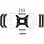NOX Hummer Nexus Vidro Temperado USB 3.0 Preta