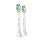 Recargas Escovas Dentes Philips Sonicare W2 Optimal White 2 Unidades Clareamento Dental