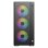 ATX Behuizing Tempest Airflow Umbra RGB Zwart 4x ARGB Ventilatoren Glas