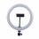 Fluxs Saturno Pack Anillo LED de 12" Regulable + Trípode de Altura Regulable