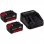 Einhell Starter Kit Power X-Change Kit 2 Baterías 18V 3Ah + Cargador Rápido