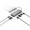 SilverHT Logan Typ-C-Adapter 13 in 1 Aluminium