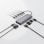 SilverHT Logan Typ-C-Adapter 13 in 1 Aluminium