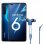 Pack Realme 6 Pro 6GB/128GB 6,6'' Lightning Blue + Wraps Talk Denim Auriculares de Tecido Trançado Azul