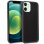 Fantastica custodia in silicone nero per iPhone 12/12 Pro
