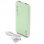 Cool Leather Powerbank 10000mAh 2xUSB Vert