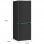 CHiQ FBM157L42 Frigorífico Combi E Acero Inoxidable Oscuro