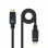 Nanocable Cable DisplayPort 1.4 Macho/Macho Negro 3 m