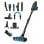 Cecotec Conga RockStar 900 Ultimate ErgoWet Aspirador Vertical 600W