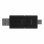 Kingston Technology DataTraveler Duo lecteur USB flash 32 Go USB Type-A / USB Type-C 3.2 Gen 1 (3.1 Gen 1) Noir