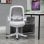 Vinsetto Silla de Oficina Gris