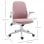 Vinsetto Silla de Oficina Rosa