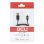 DCU Pure Soft Cable Lightning a USB 1m Negro