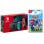 Nintendo Pack Switch Azul Neón/Rojo Neón V2 + Mario & Sonic en los Juegos Olímpicos Tokyo 2020