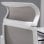 Vinsetto Silla de Oficina Ergonómica y Ajustable Gris