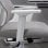 Vinsetto Silla de Oficina Ergonómica y Ajustable Gris