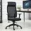 Vinsetto Silla de Oficina Ergonómica y Ajustable Negra